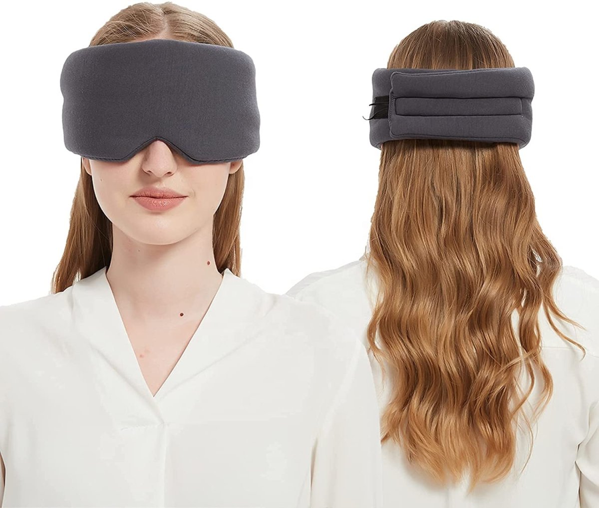 100% Light Blocking Cotton Sleep Mask - GroundedKiwi.nzEyeglasses Eyeglassesadjustableairplaneblackout