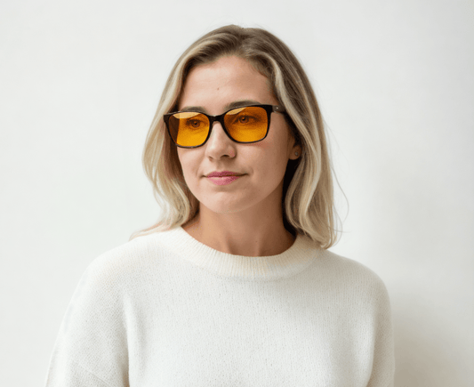 Blue Light Glasses - RURU - Blue Light Spectacles - Yellow Lens - GroundedKiwi.nzEyeglasses Eyeglassesanti blueblue lightblue light spectacles