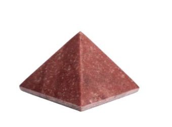 Crimson Quartzite Pyramid 50mm - GroundedKiwi.nzDecor Decorcrimsonpyramidred