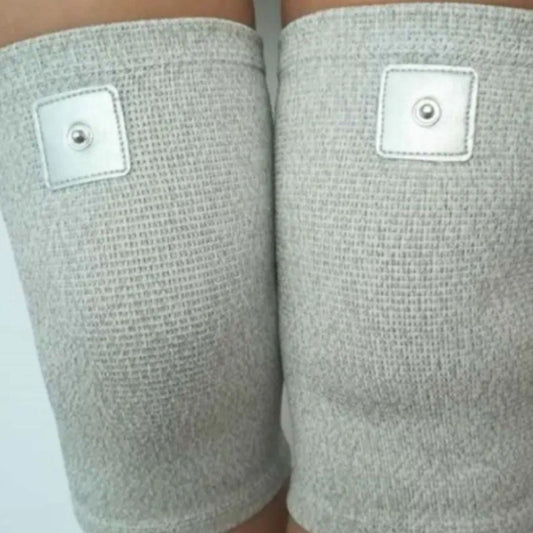 Earthing Knee Sleeve - One pair - One Size Fits Most - GroundedKiwi.nz adjustablebandearthing
