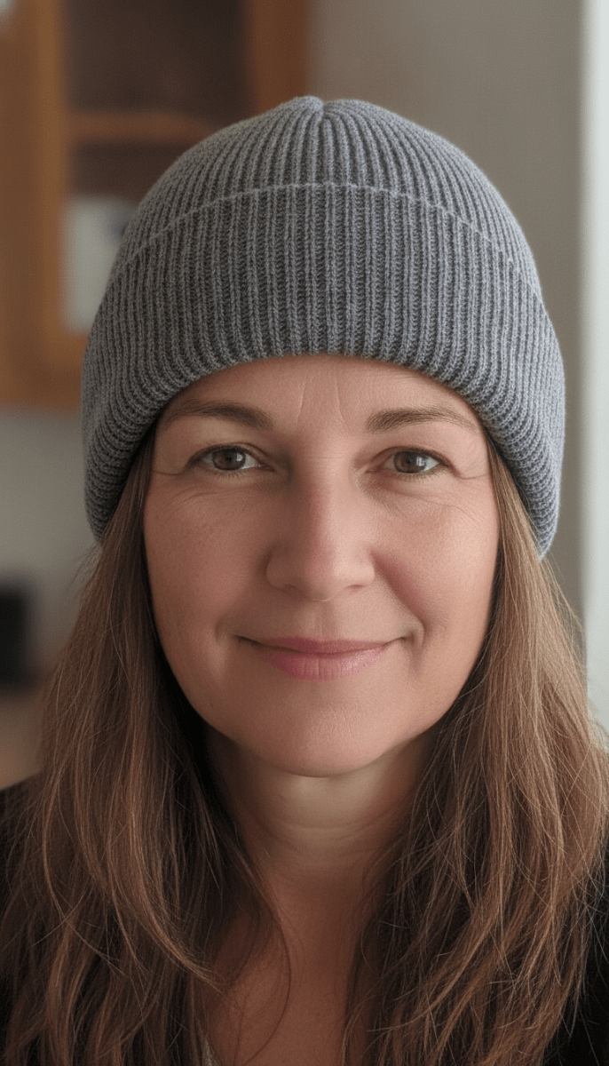EMF Blocking Beanie - Grey - GroundedKiwi.nzhat hat5gbeanieblocking