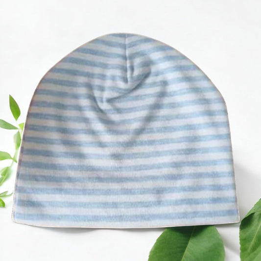 EMF Protecting Baby Beanie - Silver Lined Radiation Blocking Beanie for Infants Aged 0-1 Year - GroundedKiwi.nzbaby hat baby hat5gbeanieblocking