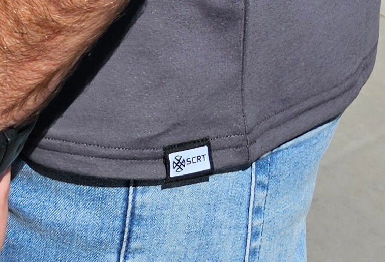 SCRT™ Defender EMF - Proof Men's T-shirt: Your Trusted Shield Against EMFs - GroundedKiwi.nzTshirt Tshirt3g4g5g