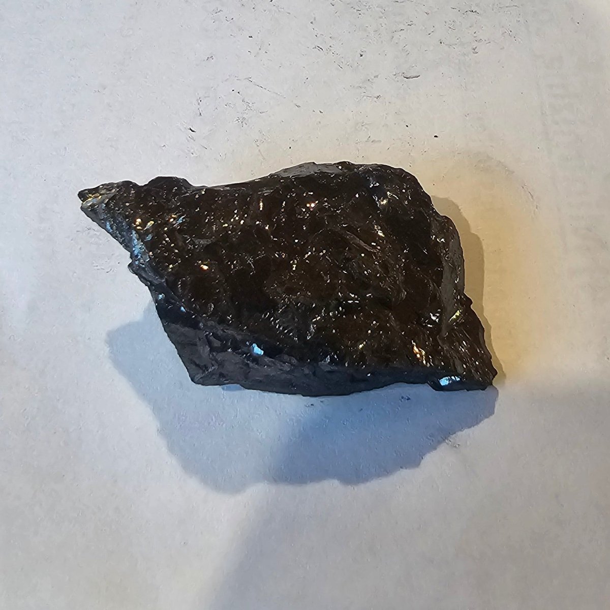 Shungite Crystal: Rare One-Piece Nugget - Mount Shasta - GroundedKiwi.nz air travelcarchunk