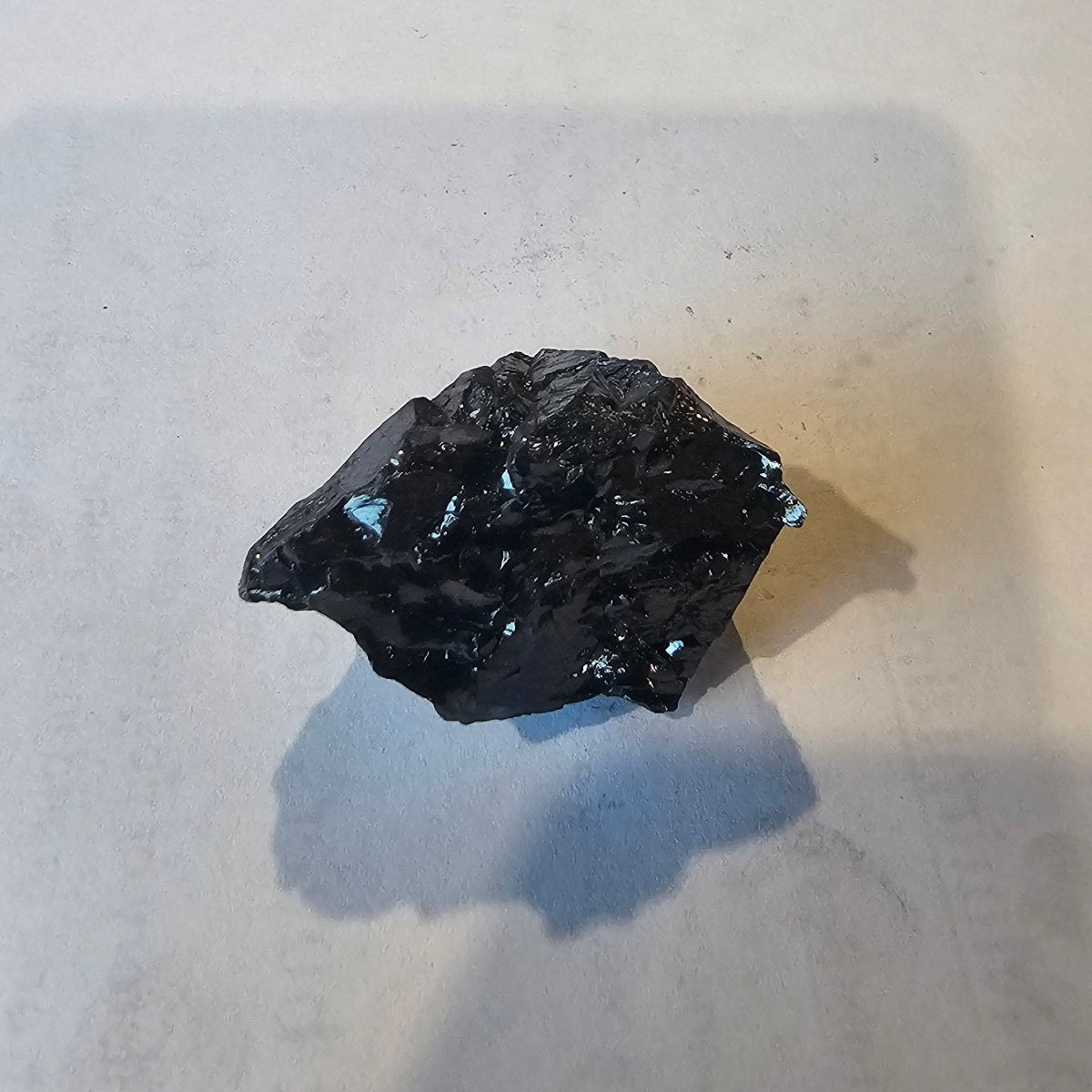 Shungite Crystal: Rare One-Piece Nugget - Mount Vancouver (New Zealand) - GroundedKiwi.nz air travelcarchunk