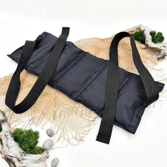 Shungite Mineral Belt for Holistic health - Wellness and Protection - GroundedKiwi.nz backbeltemf protection