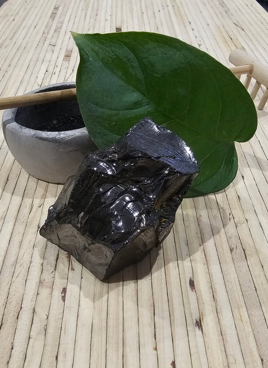 The Ultimate Shungite: Rare One-Piece Nugget - Maungatea (Cook Islands) - GroundedKiwi.nz air travelcarchunk