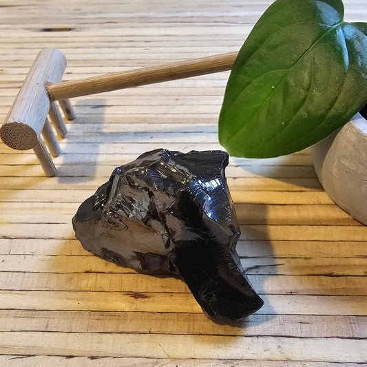 The Ultimate Shungite: Rare One - Piece Nugget - Mount Cook - GroundedKiwi.nz air travelcarchunk