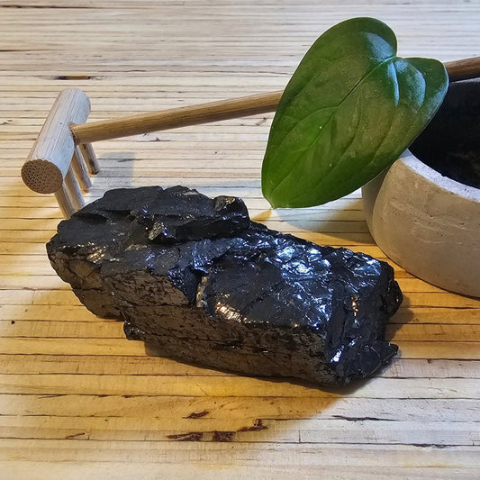 The Ultimate Shungite: Rare One - Piece Nugget - Mount Everest - GroundedKiwi.nz air travelcarchunk