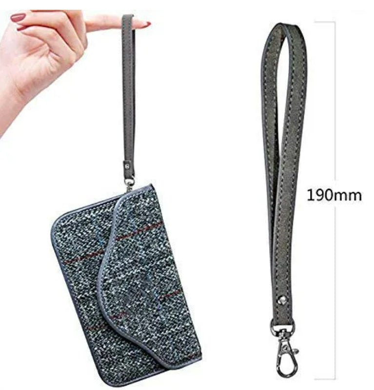 Faraday Shield pouch - RFID GPS FOB Signal Blocking Privacy bag for Phones, FOBS, cards - GroundedKiwi.nz bagblockingclutch
