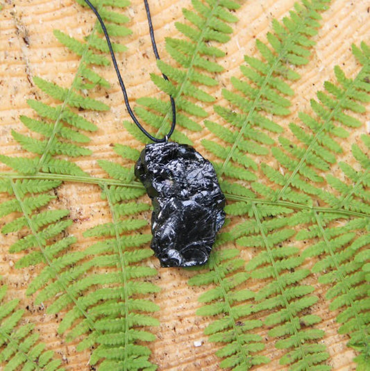 Large 10g + Elite Shungite pendant - Simple natural design - GroundedKiwi.nzPendant Pendantcrystaleliteemf