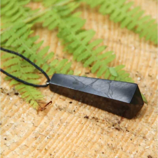 Shungite Pendant - Pendulum - GroundedKiwi.nzNecklace Necklace5ganit radiationcrystal