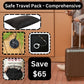 Travel Safe pack - Comprehensive - GroundedKiwi.nz airplanebeltfanny pack