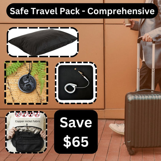 Travel Safe pack - Comprehensive - GroundedKiwi.nz airplanebeltfanny pack