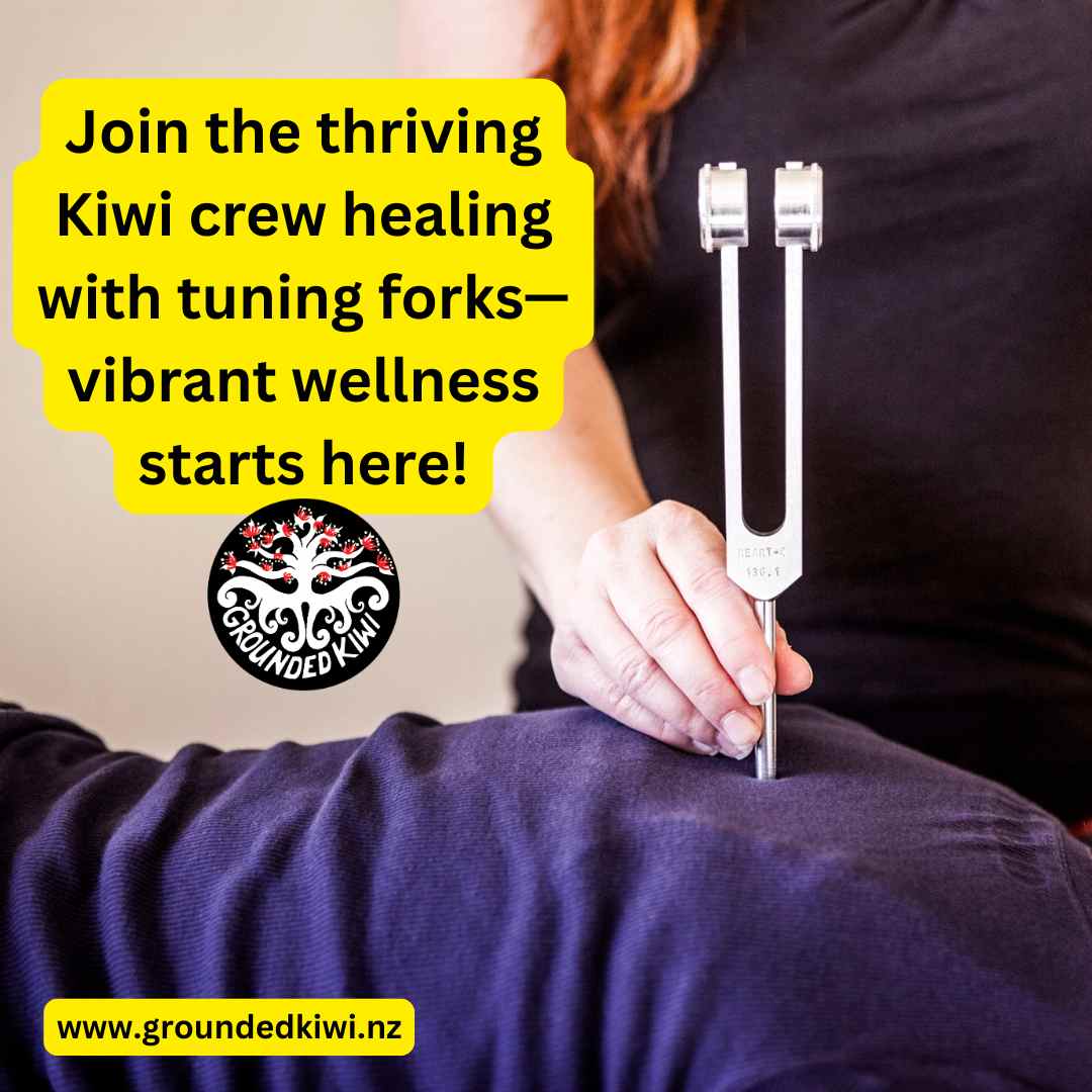 Discover the Magic of Tuning Forks for Wellness with Grounded Kiwi