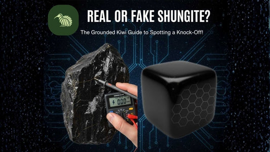 Is Your Shungite Stone Real or Just a Black Graphene Rock? - GroundedKiwi.nz
