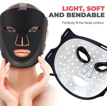 2026 Red Light Face Mask - 7 Wavelengths - GroundedKiwi.nzred light therapy red light therapybandbeltelbow