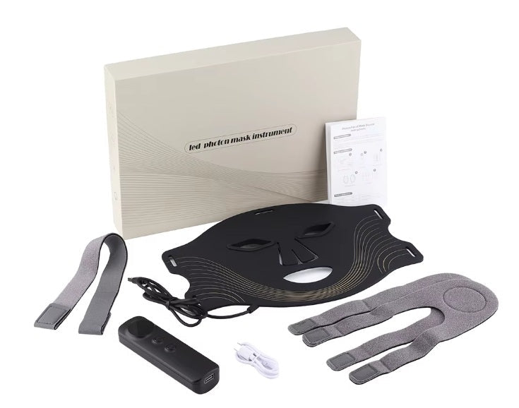 2026 Red Light Face Mask - 7 Wavelengths - GroundedKiwi.nzred light therapy red light therapybandbeltelbow