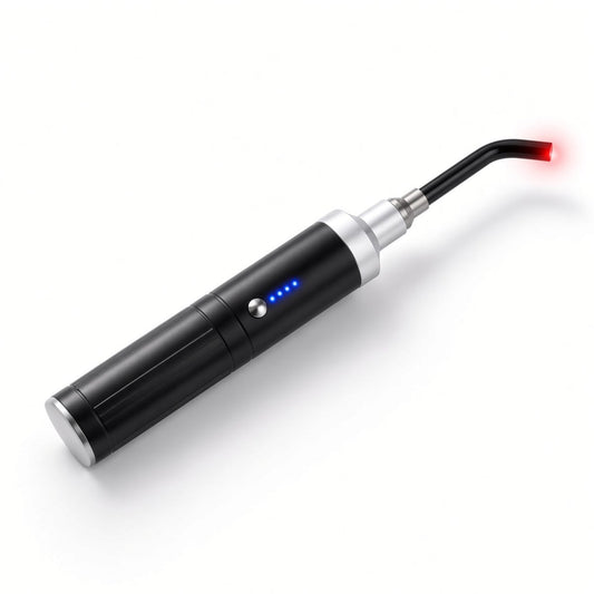 5 Wavelength RLT Pen with Precision Light Guide - GroundedKiwi.nzred light therapy red light therapybandbeltelbow