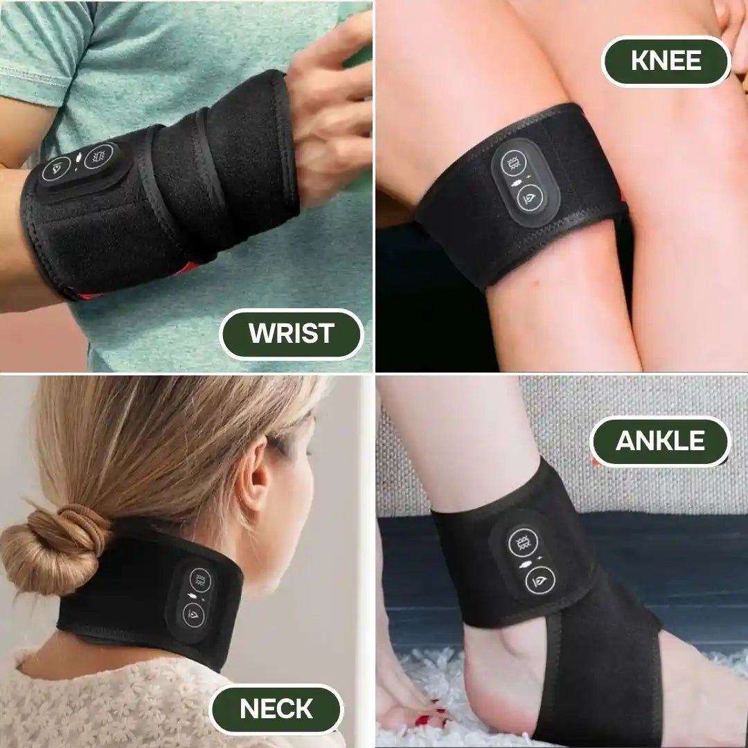 Red Light Therapy + Heated Massage Strap