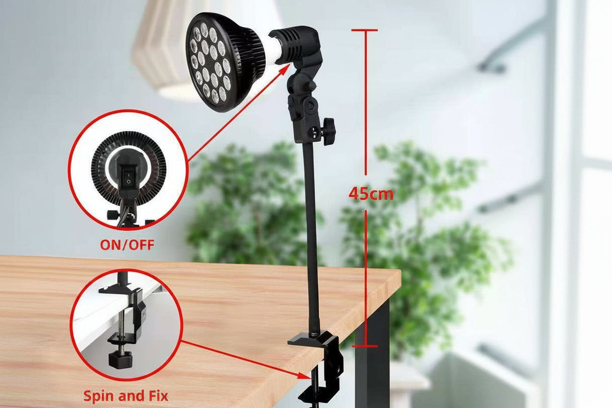 Red Light Therapy Bulb 660nm 850nm