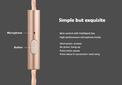 Anti-Radiation Air Tube Earphones with Earhook