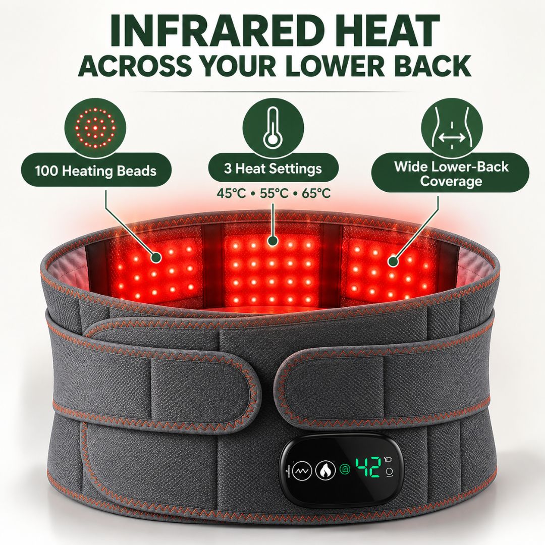 Heat & Vibration Lumbar Belt