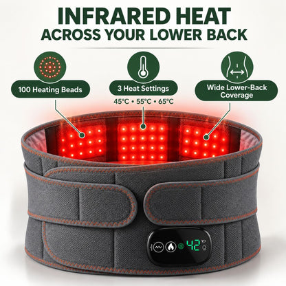 Heat & Vibration Lumbar Belt
