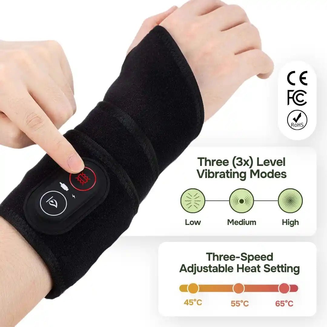 Red Light Therapy + Heated Massage Strap