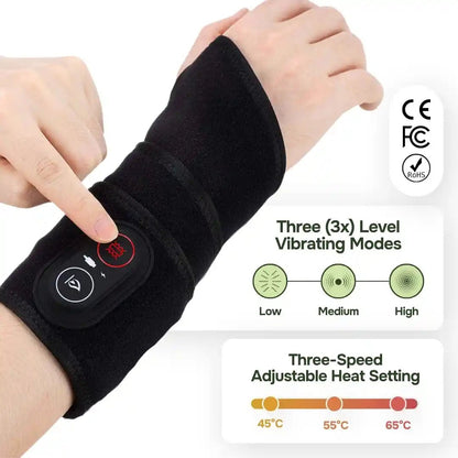 Red Light Therapy + Heated Massage Strap