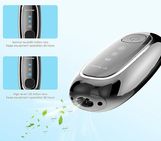 A10 Portable Air Purifier - Breathe Fresh, Anywhere You Go - GroundedKiwi.nz