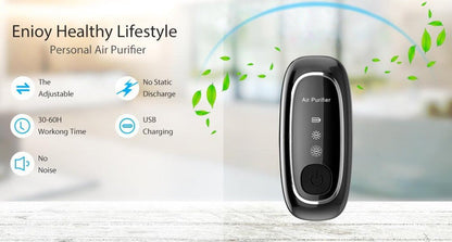 A10 Portable Air Purifier - Breathe Fresh, Anywhere You Go - GroundedKiwi.nz