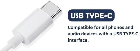 Air tube In Ear Headphones White with inbuilt Microphone TYPE C Connector - GroundedKiwi.nzEarbuds Earbudsair budsair tubeair tubes