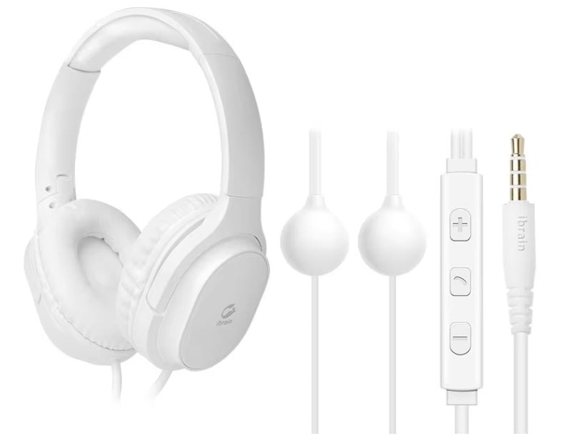 Air tube Over Ear Headphones WHITE - TYPE C Connector - GroundedKiwi.nzEarbuds Earbudsair budsair tubeair tubes