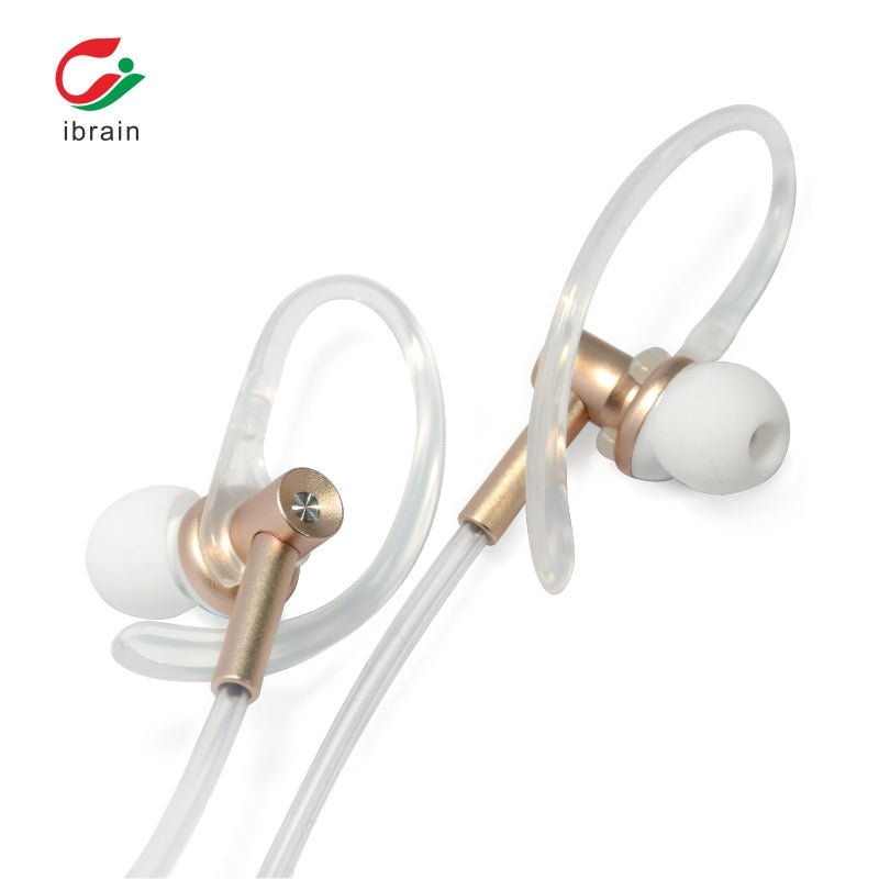 Anti - Radiation Air Tube Earphones with Earhook - GroundedKiwi.nzEarbuds Earbudsair budsair tubeair tubes