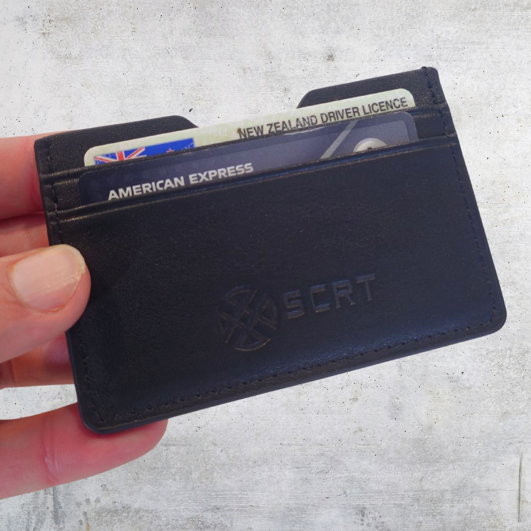 Anti - Theft RFID Card Holder Wallet - GroundedKiwi.nzwallet walletanticlipemf