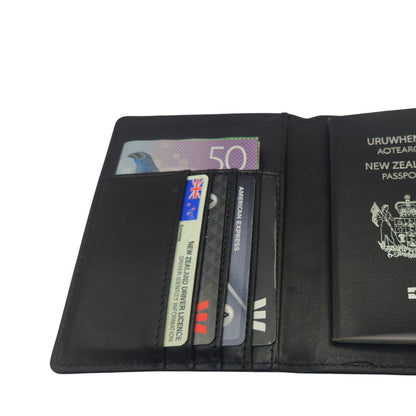 Anti Theft RFID Passport Holder - Card Wallet - GroundedKiwi.nzwallet walletanticardclip
