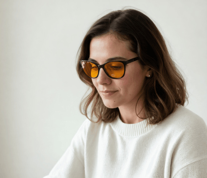 Blue Light Glasses - KAKAPO - Blue Light Spectacles - YELLOW Lens - GroundedKiwi.nzEyeglasses Eyeglassesanti blueblue lightblue light spectacles