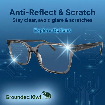 Blue Light Glasses - Kereru - Blue Light Spectacles - GroundedKiwi.nzEyeglasses Eyeglassesanti blueblue lightblue light spectacles