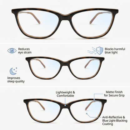 Blue Light Glasses - PIWAKAWAKA - Blue Light Spectacles - GroundedKiwi.nzEyeglasses Eyeglassesanti blueblue lightblue light spectacles