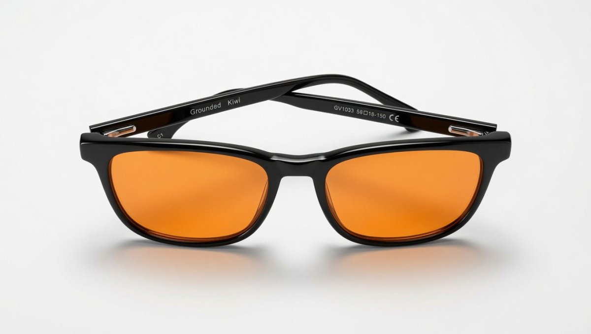 Blue Light Glasses - RURU - Orange Lens - GroundedKiwi.nzEyeglasses Eyeglassesanti blueblue lightblue light spectacles