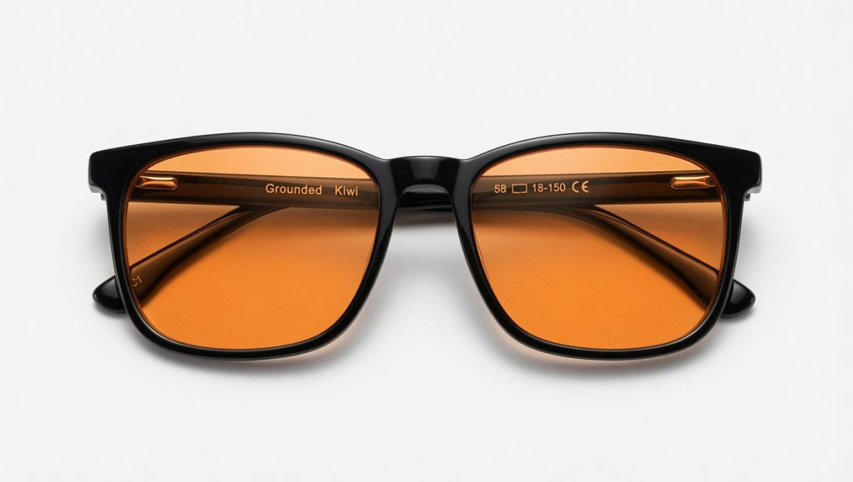 Blue Light Glasses - RURU - Orange Lens - GroundedKiwi.nzEyeglasses Eyeglassesanti blueblue lightblue light spectacles