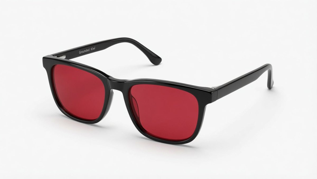 Blue Light Glasses - RURU - Red Lens - GroundedKiwi.nzEyeglasses Eyeglassesanti blueblue lightblue light spectacles