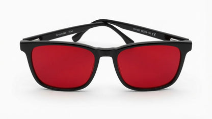 Blue Light Glasses - RURU - Red Lens - GroundedKiwi.nzEyeglasses Eyeglassesanti blueblue lightblue light spectacles
