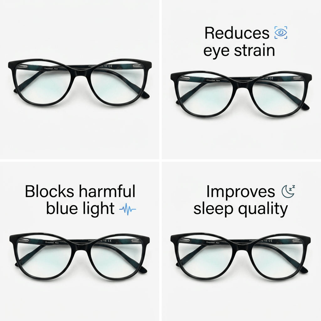 Blue Light Glasses - WEKA - Blue Light Spectacles - GroundedKiwi.nzEyeglasses Eyeglassesanti blueblue lightblue light spectacles