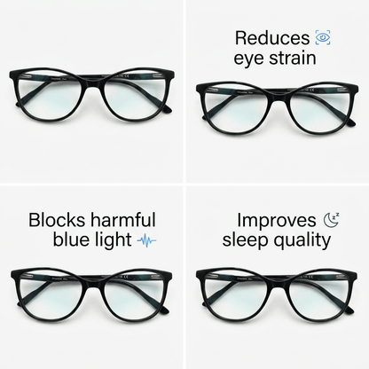 Blue Light Glasses - WEKA - Blue Light Spectacles - GroundedKiwi.nzEyeglasses Eyeglassesanti blueblue lightblue light spectacles