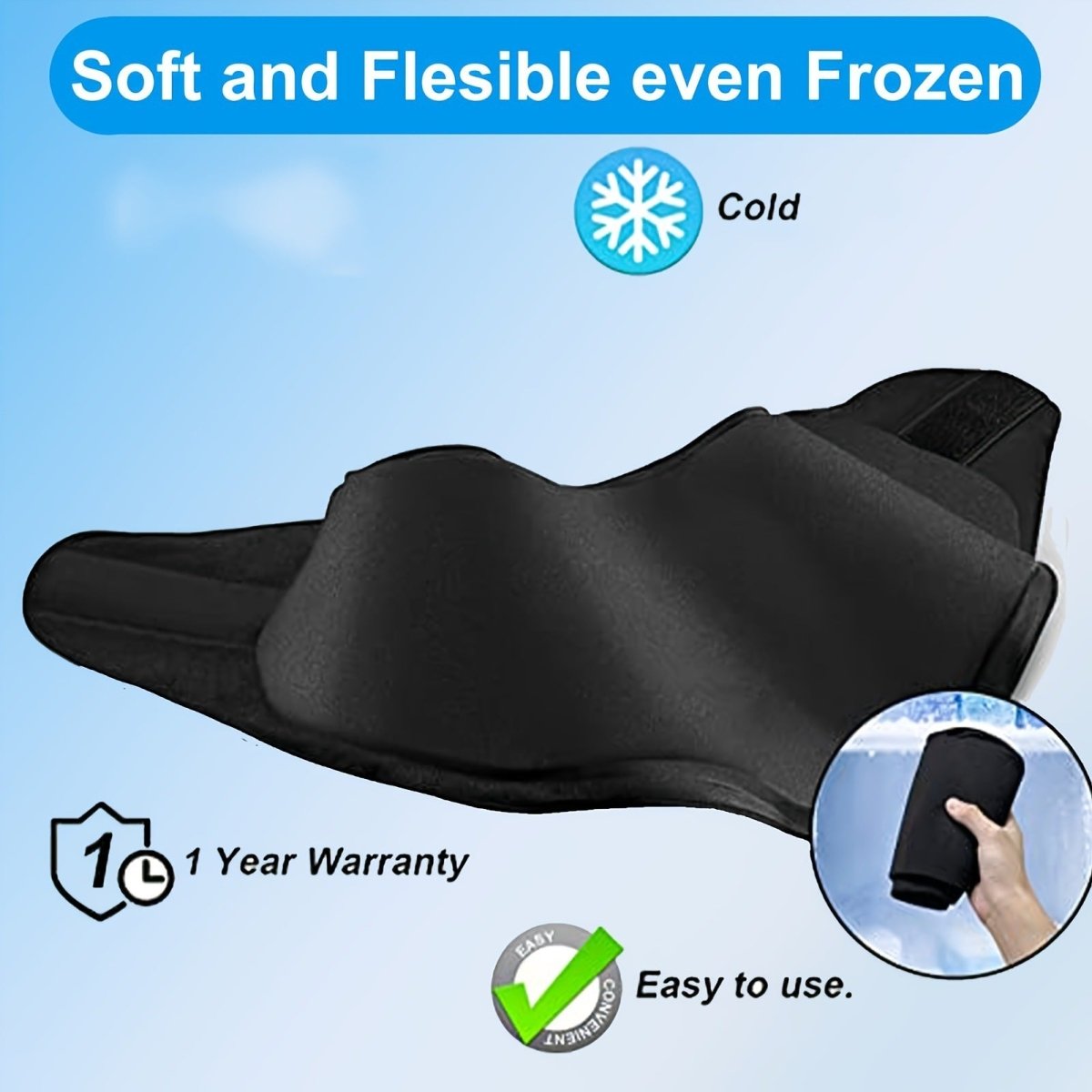 Cervical Neck Therapy Wrap - GroundedKiwi.nz coldgelhead