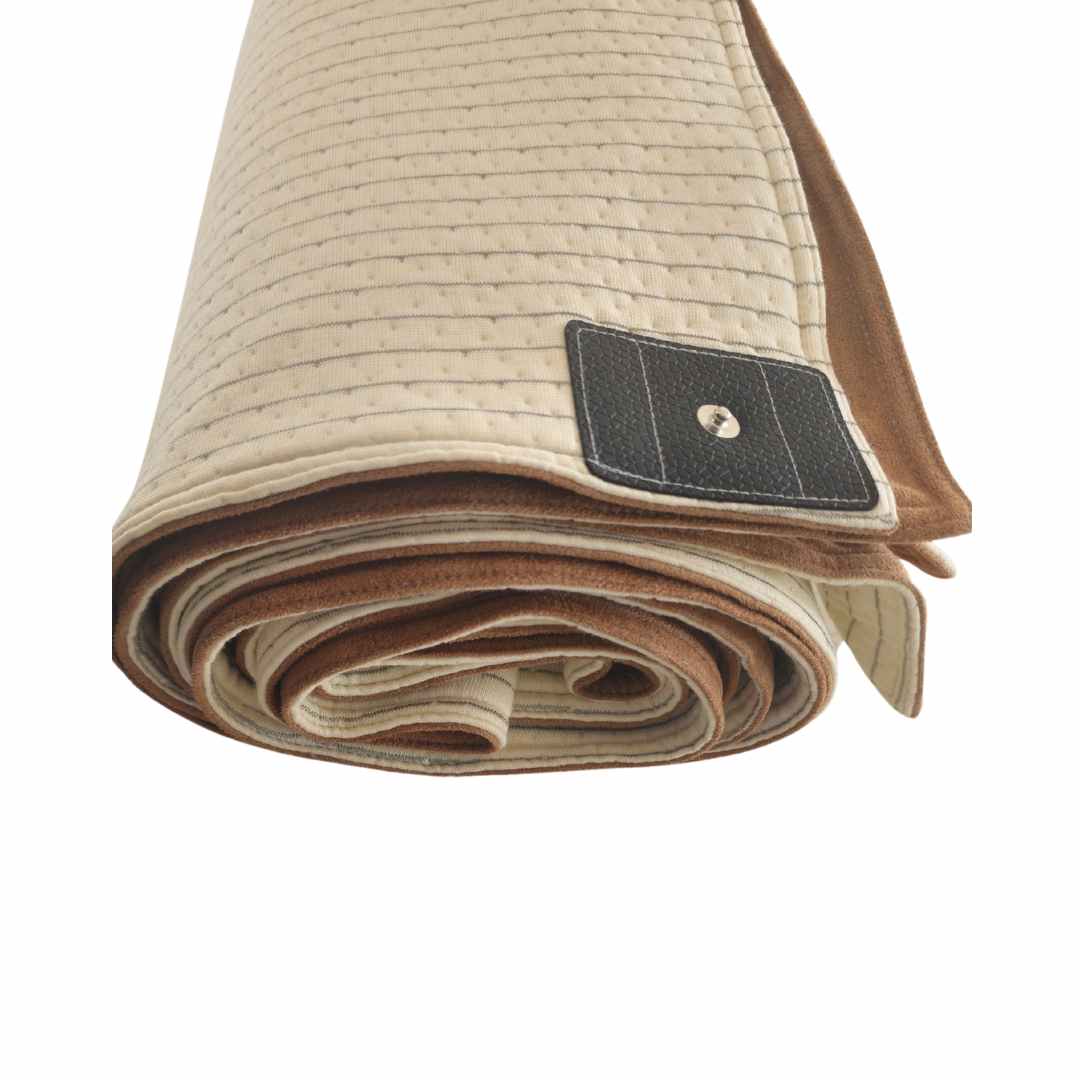 Earthing Blanket Extra Large / Grounding Throw - Soft and versatile 203cm X 150cm - GroundedKiwi.nz bedblanketchair
