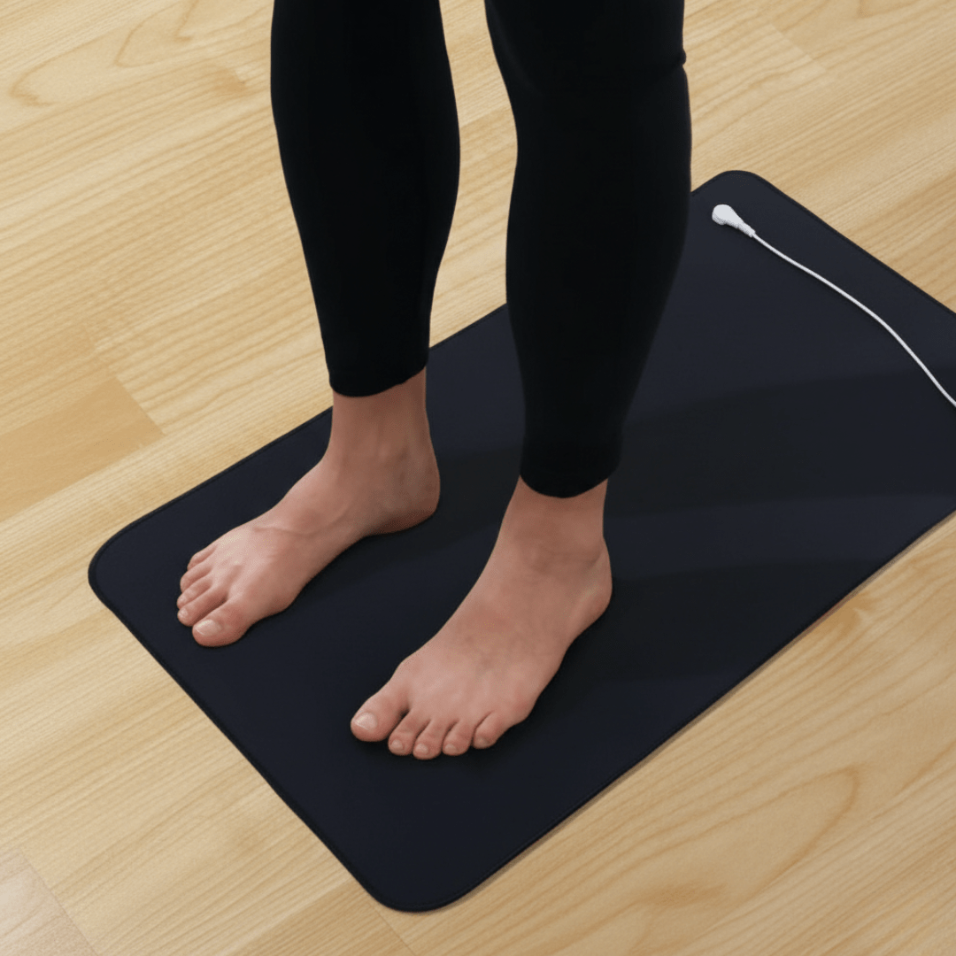Earthing floor mat 60X90cm - Versatile Grounding - GroundedKiwi.nz deskfloorhome