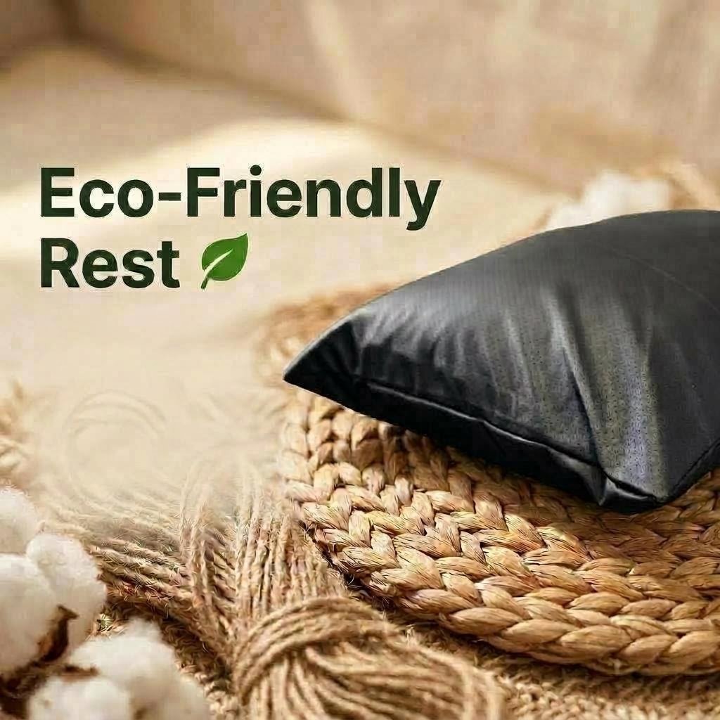 Grounding pillow cover eco friendly